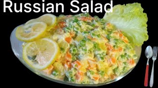 How To Make Delicious Russian SaladRussian Salad [upl. by Sucramad584]