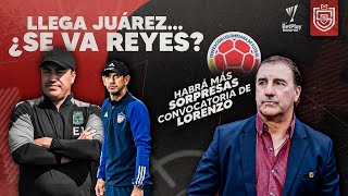 Llega Juárez ¿Reyes sale de Junior  Las novedades en la Selección Colombia  Sin Boleta [upl. by Laersi589]