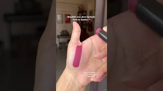 Best rosy plum lipstick for Indian skin tones lipswatch Shorts NC35 [upl. by Nairam]