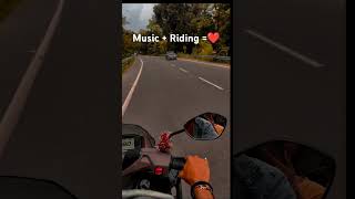 Riding with music is ❤️ love bike speed music alone status dilibadat ytshorts mercydiv [upl. by Lewak]