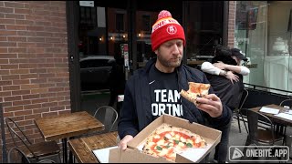 Barstool Pizza Review  Margherita NYC [upl. by Yelsnia172]