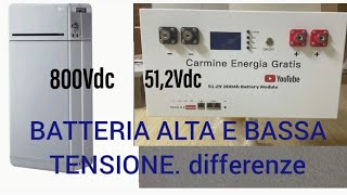 ACCUMULO A BASSA E ALTA TENSIONE differenze [upl. by Even]