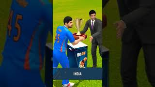 India won tri series cup in rc24 🔥🔥 music cricket shortfeed shorts viralvideo bigdawg [upl. by Harriman634]