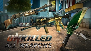 UNKILLED All weapons  Sounds amp animations [upl. by Zaid]