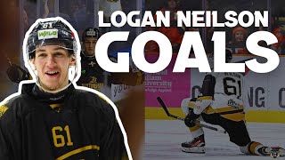 Logan Neilson Goals 202324  Nottingham Panthers [upl. by Rehpitsirhc490]