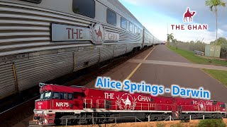 The Ghan experience  Alice Springs to Darwin  Gold Service review [upl. by Rudie]