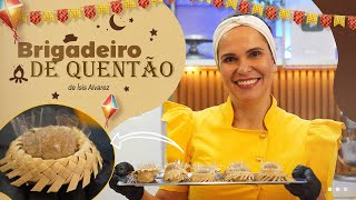 BRIGADEIRO DE QUENTÃO  RECEITAS JUNINAS 02  Chef Ísis Alvarez [upl. by Atteyram]