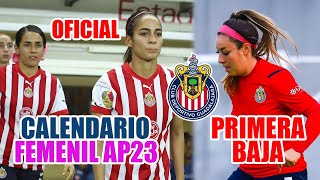 🚨 OFICIAL 🚨 PRIMERA BAJA EN CHIVAS FEMENIL CALENDARIO AP23 [upl. by Letnahs717]