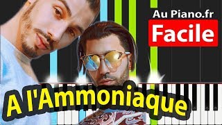 🎹 PNL A lammoniaque Piano FACILE AUDIO Rap PAROLES LYRICS [upl. by Nuj]