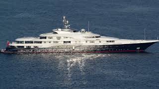 Mega Yacht ATTESSA IV video 1 [upl. by Anelliw]