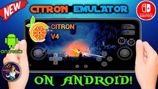 🔥TESTING CITRON V4 EMULATOR ANDROID  SETUP amp GAMEPLAY  NEW NINTENDO SWITCH EMULATOR [upl. by Emanuele]