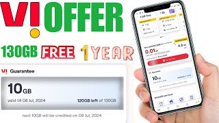 Vodafone Offer 130gb FreeVi Guarantee 130gb Free DataVi Guarantee Offervodafone offer [upl. by Jozef981]