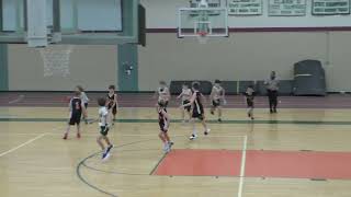 5th Grade Hopkinton Travel Basketball 11 18 23 1st half vs Wayland [upl. by Aivek350]