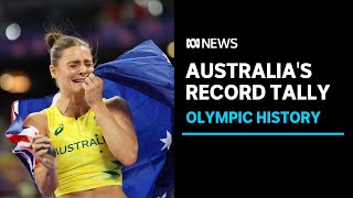 Australia notches its best ever gold tally in Olympic history  ABC News [upl. by Thormora706]