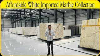 Affordable White Imported Marble Biggest Collection At Best Price  Imported Marble in Kishangarh [upl. by Inaoj540]