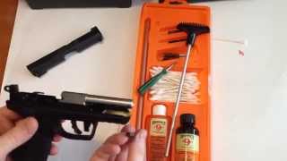 Ruger SR22 Pistol Disassembly and Cleaning Guide Quick Field Strip [upl. by Akineg903]