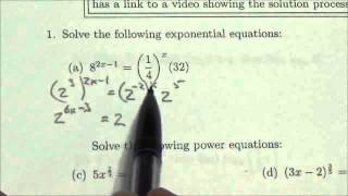 Math 301 Logarithms Review 1a [upl. by Rida]