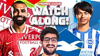 LIVERPOOL VS BRIGHTON LIVE STREAM WATCHALONG PREMIER LEAGUE LIVE STREAM WATCHALONG [upl. by Eegnat]