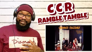 Creedence Clearwater Revival  Ramble Tamble  REACTION [upl. by Gussie]