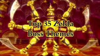 Top 35 Zelda Boss Themes 2018 [upl. by Aiset]