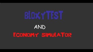 Bloxytest [upl. by Bander]