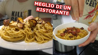 CHE SI MANGIA SU ISLA MARGARITA RICETTA PASTA E PATATE E PASTA ALLA NERANO [upl. by Doownyl]