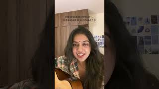 Kaatrin mozhi female cover  Darini Hariharan [upl. by Lowis55]