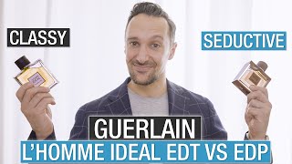 GUERLAIN LHOMME IDEAL EDT VS EDP Two STUNNING Mens Fragrances From Guerlain [upl. by Nirtak268]