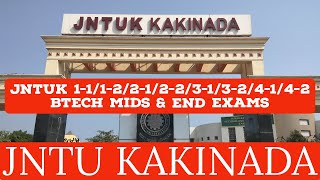 JNTUK 1112212231324142 BTECH MIDS amp END EXAMSjntuk [upl. by Rip209]