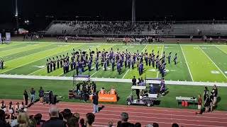 Queen Creek High School Fight Song Marching Band and Pom Line [upl. by Bunny]