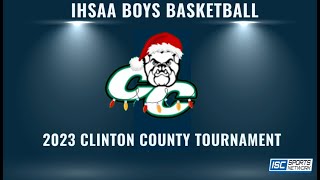 2023 Clinton Central Holiday Tournament  Games 710 122923 [upl. by Castor95]