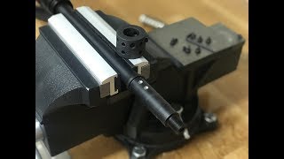 AR15 Dimpling your Barrel Made Easy Using KAK MultiPositional Barrel Jig [upl. by Cir]