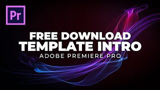 Free Template Intro Adobe Premiere Pro CC [upl. by Anauqcaj]