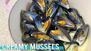 Creamy Mussels in 15 Minutes [upl. by Bove]