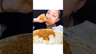 Maddy eats  new mukbang Maddy eats new video chicken mukbang mutton mukbangMaddy eatsshort [upl. by Jonina]