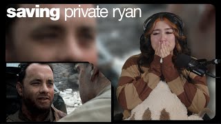 SAVING PRIVATE RYAN  Movie Reaction  First time watching [upl. by Atrahc]