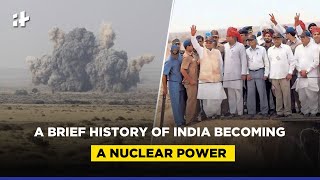 Pokhran Test A Brief History of India Becoming A Nuclear Power [upl. by Rior959]