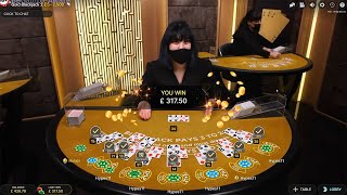 Playing The Whole Table On Blackjack With Voice Over [upl. by Rubi]