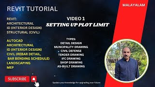 EP 1 SETTING UP PLOT LIMIT IN REVIT [upl. by Osrit]