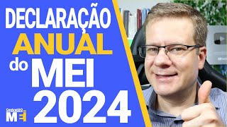 ✅ DECLARAÇÃO ANUAL DO MEI 2024  PASSO A PASSO FÁCIL [upl. by Alonzo]