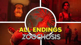 Zoochosis  All Endings Showcase [upl. by Lark464]