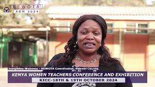 NAIROBI COUNTY READY TO HOST 1000 WOMEN TEACHERS AT KICC [upl. by Nathalia]