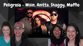 Peligrosa  Wisin Anitta Shaggy Maffio Reaction [upl. by Ralip]