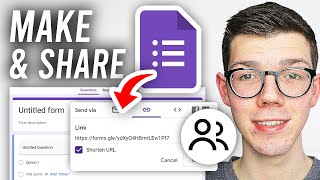 How To Make Google Form and Share Link  Full Guide [upl. by Ibob]