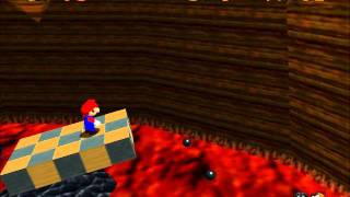 Super Mario 64  Lethal Lava Land  Elevate Tour in the Volcano  57120 [upl. by Wie]