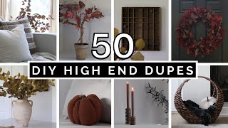 50 DIY FALL HIGH END DUPES ON A BUDGET [upl. by Mancino]