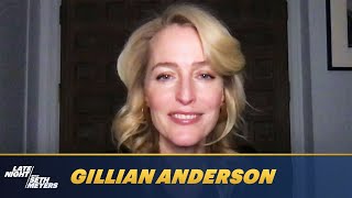 Gillian Anderson  Star Citizen Squadron 42 Behind the Scenes [upl. by Dlanar]