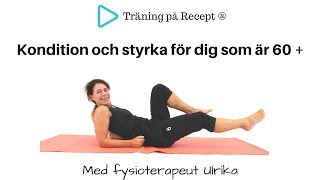 TpR® Seniorträning  Prova på ett träningspass med fysioterapeut Ulrika [upl. by Monjan]