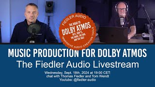 Fiedler Audio Dolby Atmos Livestream 1 [upl. by Ihsir782]