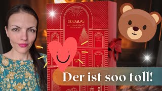 WOW Unboxing Douglas Adventskalender der ist soo gut Mit meinem Mann aka Bär [upl. by Vanden]